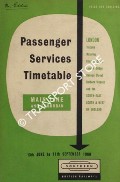Passenger Services Timetable - Main Line and Suburban - London (Victoria, Waterloo, Charing Cross, London Bridge, Cannon Street, Holborn Viaduct) and the South-East, South & West of England, 13th June to 11th September 1960 by British Railways Southern Region